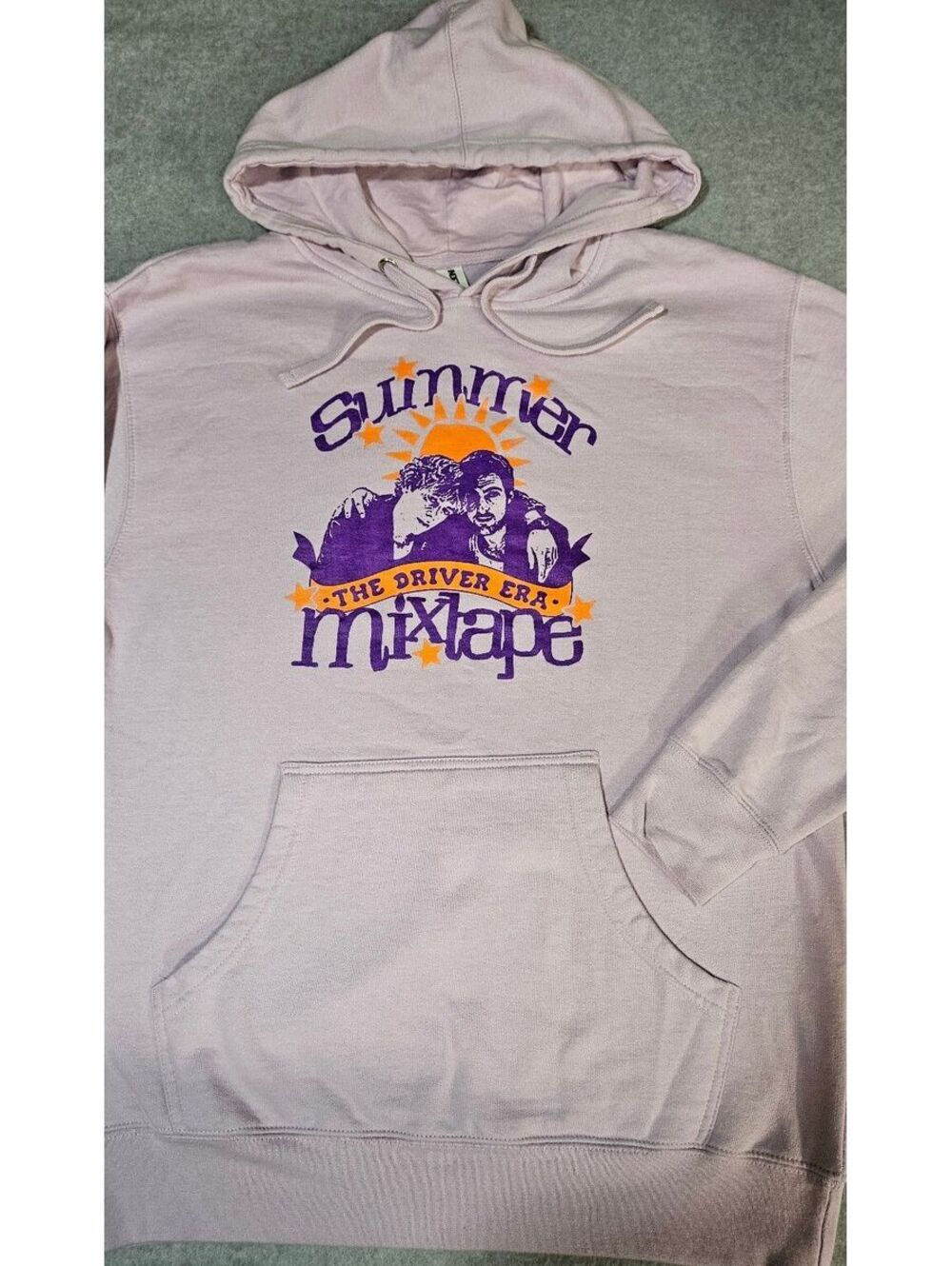 Independent Trading Company Summer Mixtape Hoodie Med Pink